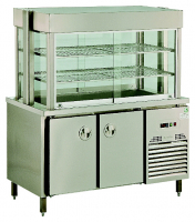 Стол холодильный с витриной INOKSAN INO-KVB140 