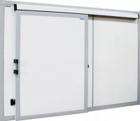 Дверной блок для холодильной камеры polair откатная дверь 3000 x2300 (80 мм) 