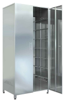 Шкаф кухонный Assum ШХ-810/480/1800 (нерж. сталь)
