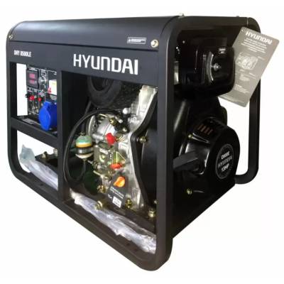 Дизельный электрогенератор Hyundai DHY 8500LE 