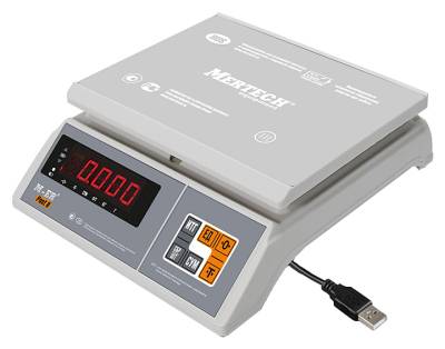 Весы настольные Mertech M-ER 326 AFU-15.1 Post II LED USB-COM