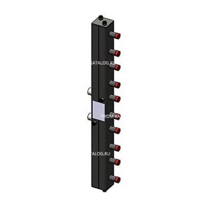 Коллектор котельной разводки вертикальный ZOTA - 1"1/4 на 5 контуров 1" (для котлов до 70кВт)